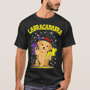 Camiseta Crianças Labracadabra Labrador Retriever _1