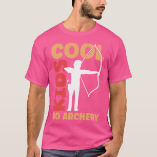 Camiseta Crianças legal do Archery Archery Arco Archery