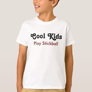 Camiseta Crianças legal jogam Stickball