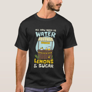 Camiseta Crianças Lemonade Stand Lemon Juice