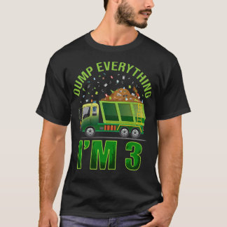 Camiseta Crianças Lixiviam Deitar tudo que eu sou 3 Lixo T
