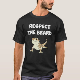 Camiseta Crianças Lizard Respeitam os Beard Boys Garotas