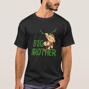 Camiseta Crianças, Macaco-Macaco-Grande Irmão Melhor Do Mun