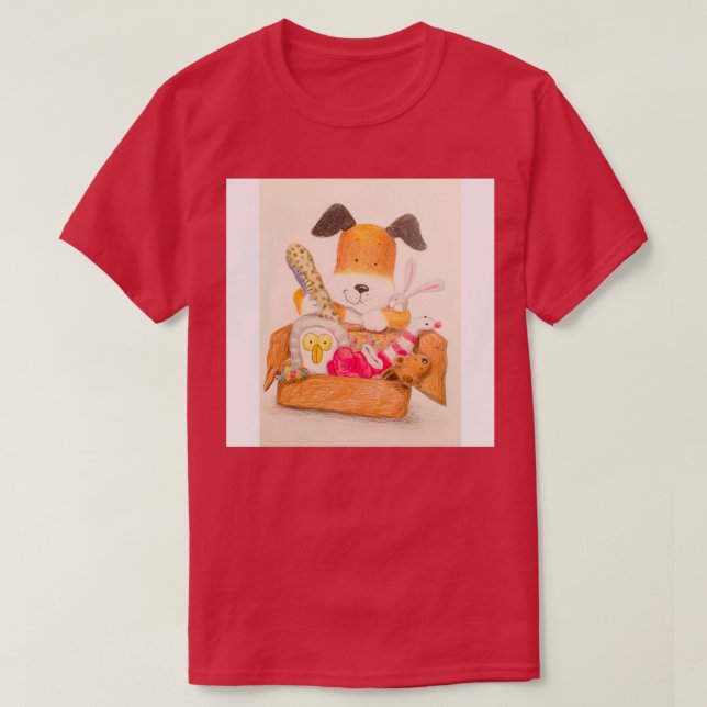 Camiseta Crianças matam o cachorro (Frente do Design)