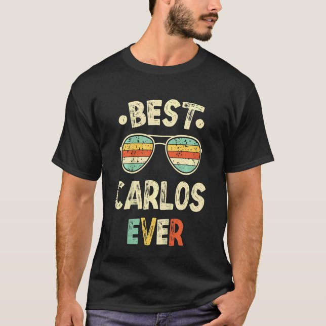 Camiseta Crianças Melhor Carlos Nunca (Frente)