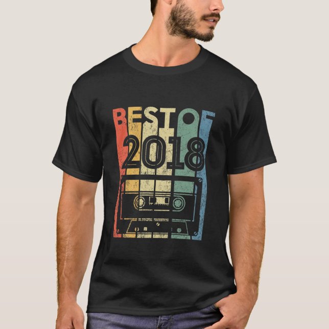 Camiseta Crianças Melhor De 2018 Com Ofertas De 4 Anos Fita (Frente)