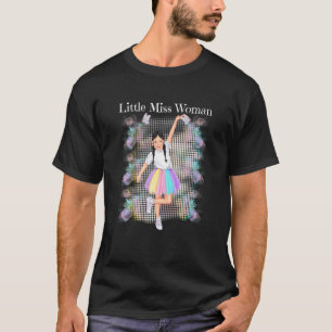 Camiseta Crianças Menina Menina Mulher Internacional Dia d