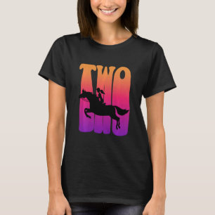 Camiseta Crianças Meninas Cavaleiro de Cavaleiro Eu sou seg