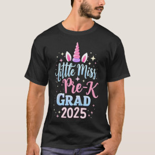 Camiseta Crianças Meninas Meninas Pré-k Formando Meninas Pr