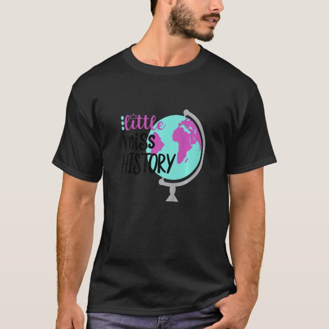 Camiseta Crianças Meninas Perdem História História Fofo His (Frente)