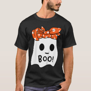Camiseta Crianças Meninas Toddler Feliz Fantasma De Hallowe