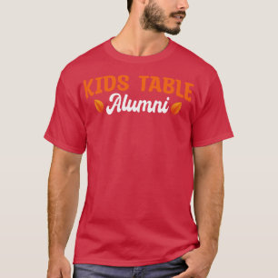 Camiseta Crianças Mesas Alumni Funny Retro Leaf Corresponde