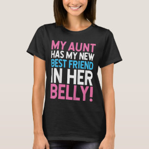 Camiseta Crianças Minha Tia Tem Meu Novo Melhor Amigo Em Su