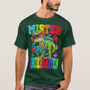 Camiseta Crianças Mister Kindergarten Cara Monster Truck Di