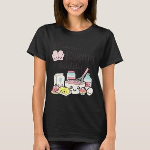 Camiseta Crianças Mommys Baking Buddy Baking Lover Baker Ba