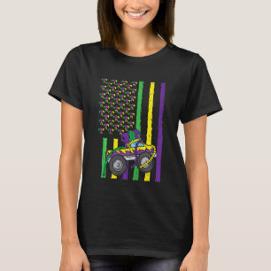 Camiseta Crianças monstro americano de bandeiras dos EUA To