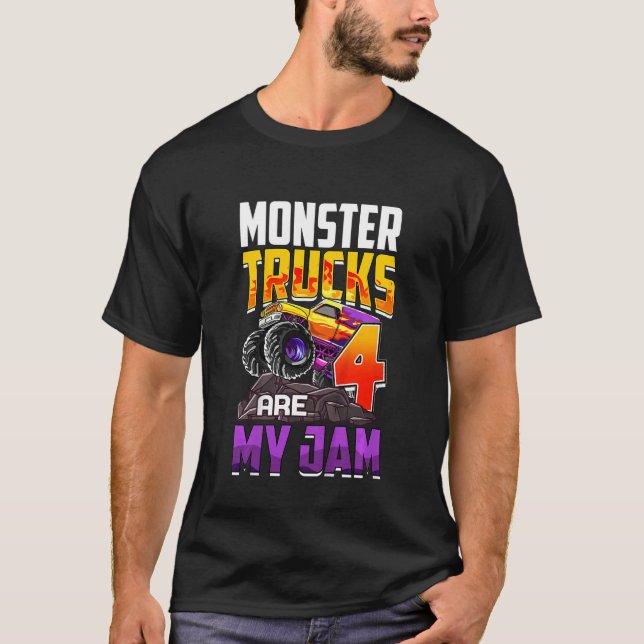 Camiseta Crianças Monstros São Meu Quarto Monstro De Aniver (Frente)