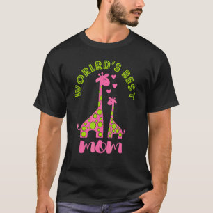 Camiseta Crianças Mundos Melhor Mãe Eu Amo Mamãe