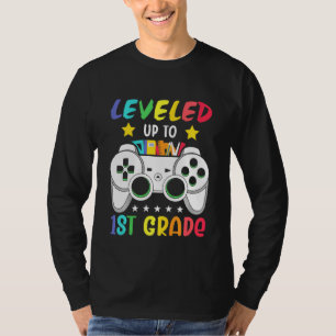 Camiseta Crianças Níveis Até 1 rua Da Primeira Classe G
