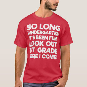 Camiseta Crianças No Dia Passado, Jardim De Infância, T 1ru