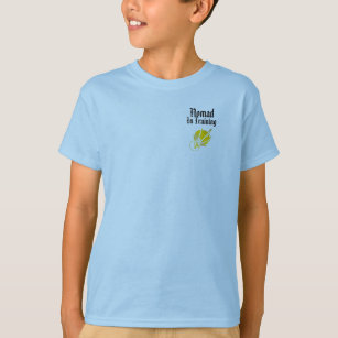 Camiseta Crianças Nômadas Em T-shirts De Formação