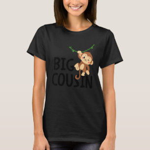 Camiseta Crianças, o melhor primo do mundo dos macacos, Gr