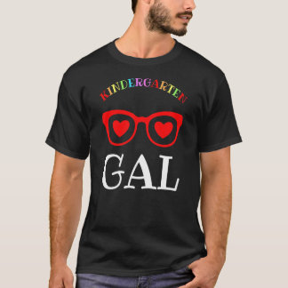 Camiseta Crianças Olá Jardim Infantil Gal Toddler Rapariga