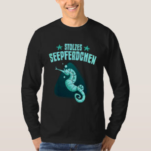 Camiseta Crianças Orgulhosas Crachá de Nadador Precoce
