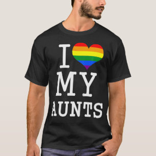 Camiseta Crianças Para As Minhas Tias Gay Lgbb Roupas De Be