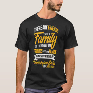 Camiseta Crianças Para Minhas Melhores Amigas Irmãs Não Bio