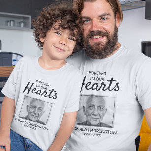 Camiseta Crianças Para Sempre Em Nossos Corações   Memorial