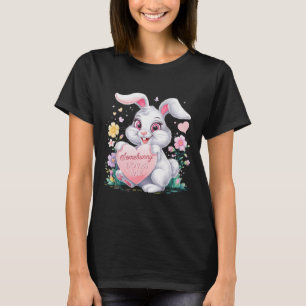 Camiseta Crianças Páscoa Coelho Coelho Coelho Pastel Design