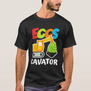 Camiseta Crianças Páscoas Engraçadas Bebês Ovo Hun