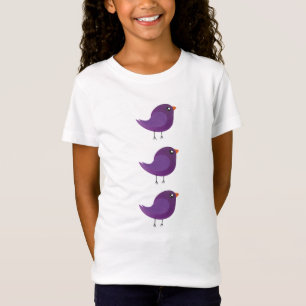 Camiseta Crianças, passarinho fofo