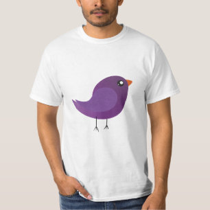 Camiseta Crianças, passarinho fofo