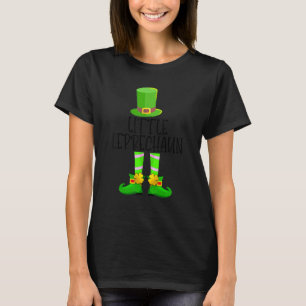 Camiseta Crianças Pequeno Dia de São Patrício Leprechaun Fu