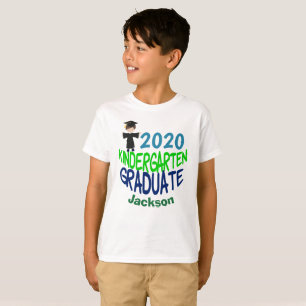 Camiseta Crianças Personalizadas do Formando do jardim de 