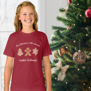Camiseta Crianças Personalizadas Mostram Bolsa de Natal