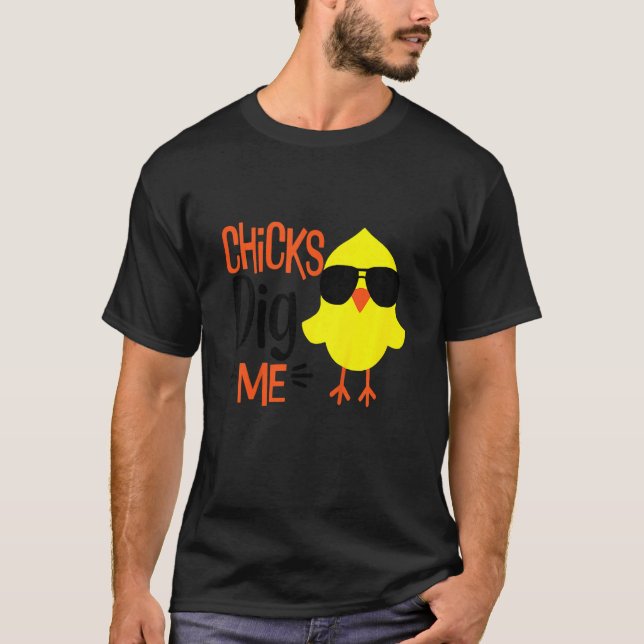 Camiseta Crianças Pintinhos Me Engravidando Dia Da Páscoa C (Frente)