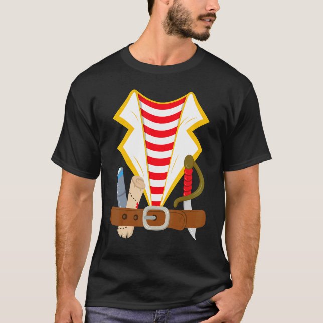 Camiseta Crianças piratas Meninas Piratas Mulheres Piratas  (Frente)