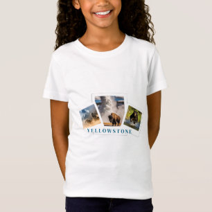 Camiseta Crianças Polaroid Yellowstone