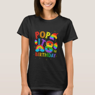 Camiseta Crianças Pop Do Dia 8 De Aniversário Do Dia 8 De A