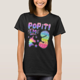 Camiseta Crianças Pop Na Rapariga De Aniversário 3 Para Rap