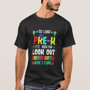 Camiseta Crianças Por Muito Tempo Pré-Jardim Secundário Aqu