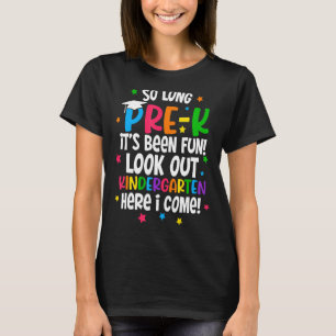 Camiseta Crianças Por Muito Tempo Pré-Jardim Secundário Do