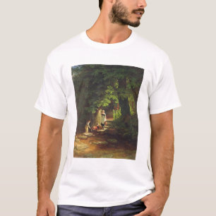 Camiseta Crianças por um ribeiro, c.1822 (óleo no painel)
