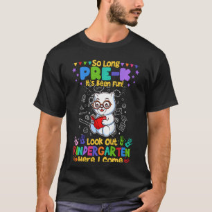 Camiseta Crianças Pré K Foi Divertido Olhar para o jardim d
