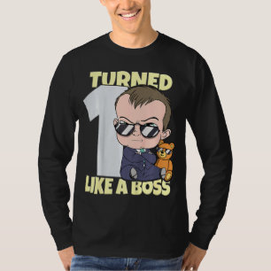 Camiseta Crianças primeiro aniversario Garota Garota 1 Ano 