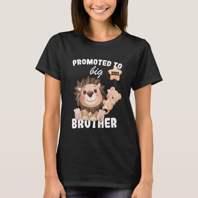 Camiseta Crianças Promovidas Ao Big Brother 2023 Anunciando (Frente)