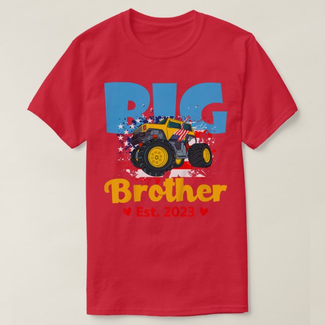Camiseta Crianças Promovidas Ao Big Brother 2023 Monster Tr (Frente do Design)